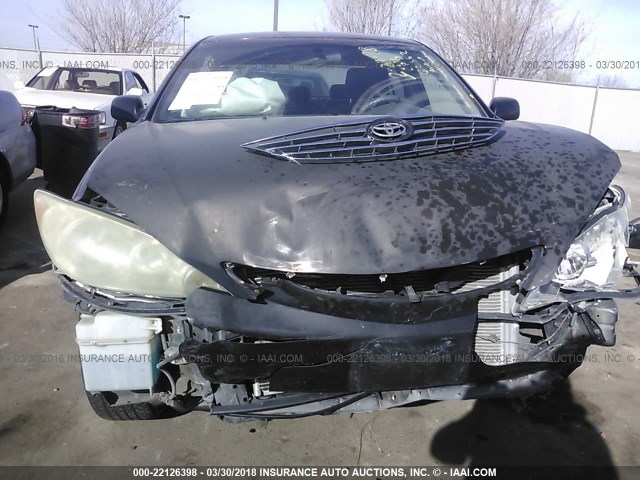 4T1BE32K46U672098 - 2006 TOYOTA CAMRY LE/XLE/SE BLACK photo 6
