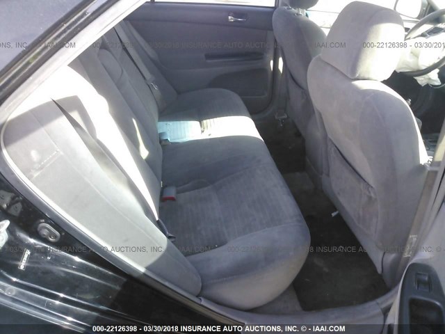 4T1BE32K46U672098 - 2006 TOYOTA CAMRY LE/XLE/SE BLACK photo 8