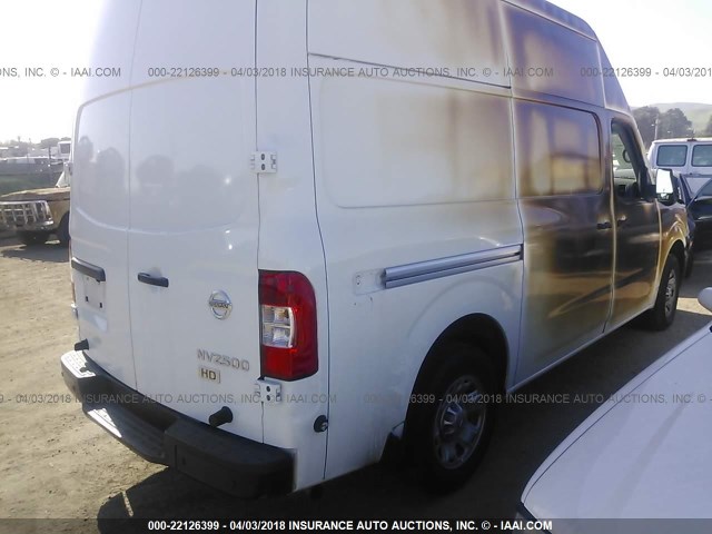 1N6BF0LY5GN800540 - 2016 NISSAN NV 2500 S/2500 SV/2500 SL WHITE photo 4