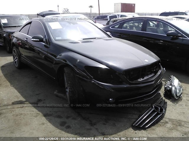 WDDEJ71X17A001501 - 2007 MERCEDES-BENZ CL 550 BLACK photo 1