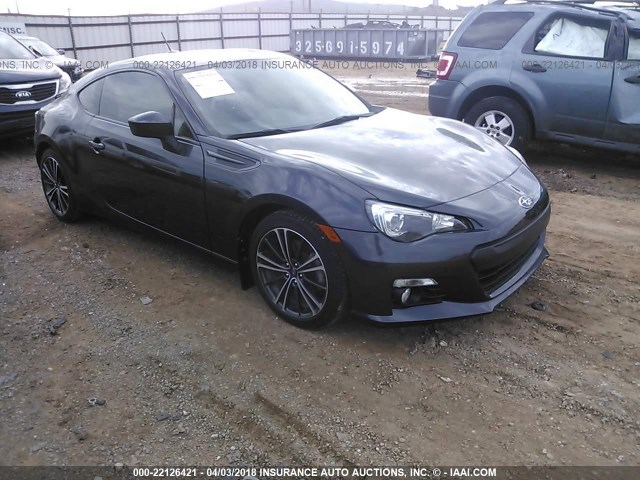 JF1ZCAC12D1610190 - 2013 SUBARU BRZ 2.0 LIMITED GRAY photo 1