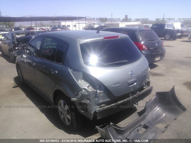 3N1BC1CP4CK802078 - 2012 NISSAN VERSA S/SL SILVER photo 3