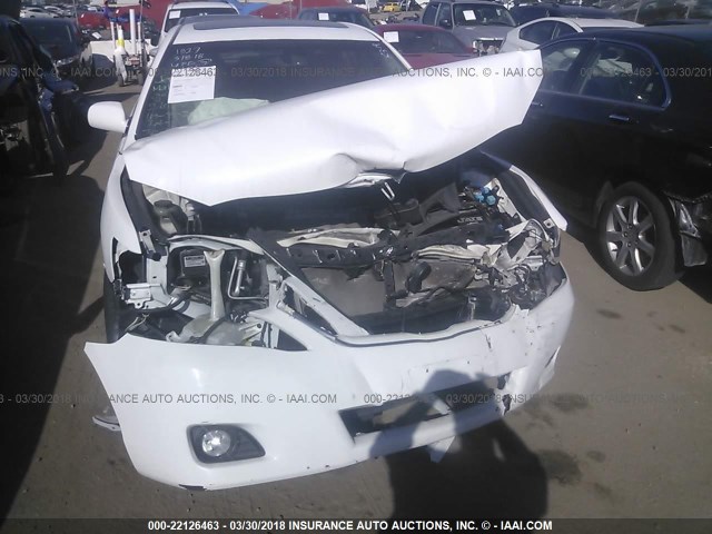 4T1BF3EK9BU633963 - 2011 TOYOTA CAMRY SE/LE/XLE WHITE photo 6