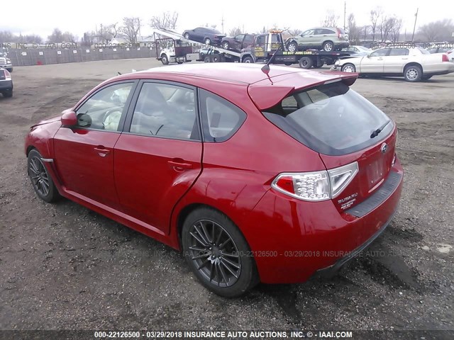 JF1GR7E63CG200737 - 2012 SUBARU IMPREZA WRX RED photo 3