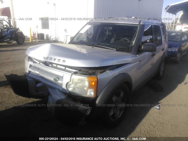 SALAE24496A400424 - 2006 LAND ROVER LR3 GRAY photo 2