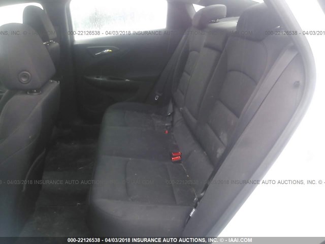 1G1ZC5ST8GF224815 - 2016 CHEVROLET MALIBU LS WHITE photo 8