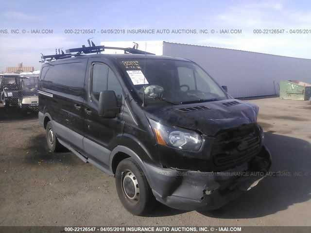 1FTYE1YM8FKA21659 - 2015 FORD TRANSIT T-150 BLACK photo 1