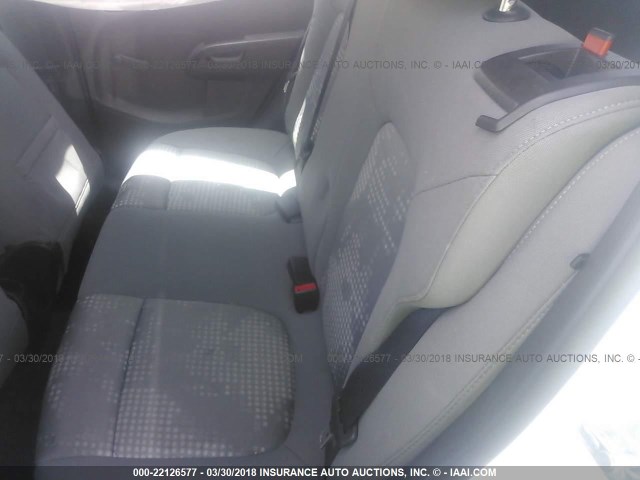 1G1JA6SH2G4108266 - 2016 CHEVROLET SONIC LS თეთრი ფოტო 8