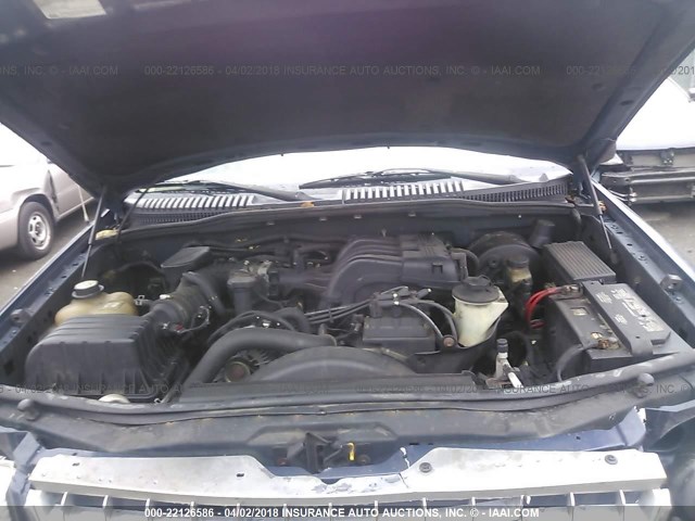 1FMZU73K84UA80725 - 2004 FORD EXPLORER XLT/XLT SPORT/NBX 蓝色 照片 10