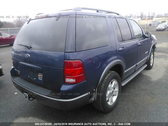 1FMZU73K84UA80725 - 2004 FORD EXPLORER XLT/XLT SPORT/NBX 蓝色 照片 4