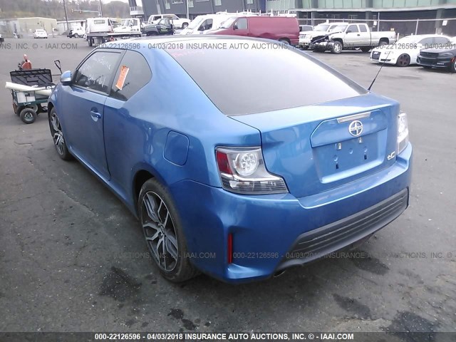 JTKJF5C70F3095149 - 2015 TOYOTA SCION TC 蓝色 照片 3