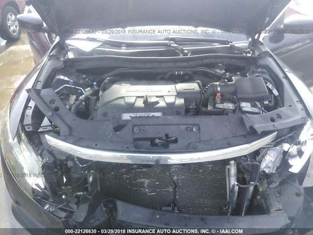 5J6TF2H58CL006732 - 2012 HONDA CROSSTOUR EXL შავი ფოტო 10