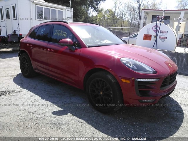 WP1AG2A51HLB54845 - 2017 PORSCHE MACAN GTS RED photo 1