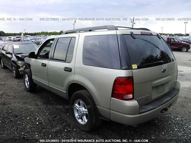 1FMZU73EX5UC01881 - 2005 FORD EXPLORER XLT/XLT SPORT/NBX GOLD photo 3