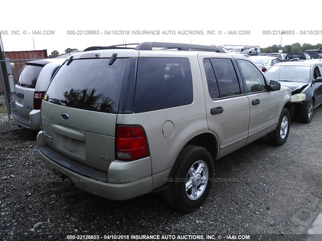 1FMZU73EX5UC01881 - 2005 FORD EXPLORER XLT/XLT SPORT/NBX GOLD photo 4