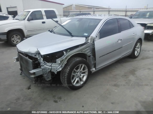 1G11C5SL4EF269700 - 2014 CHEVROLET MALIBU 1LT SILVER photo 2