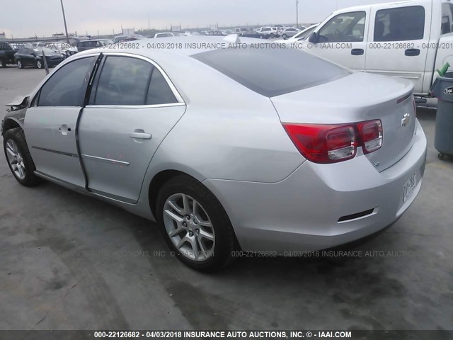 1G11C5SL4EF269700 - 2014 CHEVROLET MALIBU 1LT SILVER photo 3