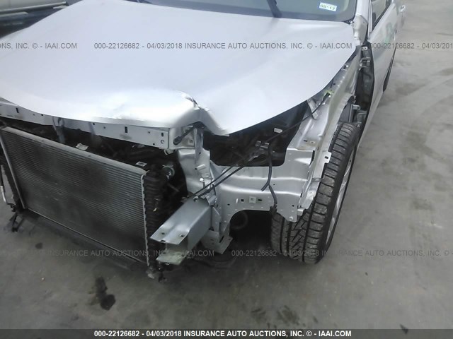 1G11C5SL4EF269700 - 2014 CHEVROLET MALIBU 1LT SILVER photo 6