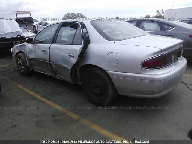 2G4WS52J041173692 - 2004 BUICK CENTURY CUSTOM SILVER photo 3