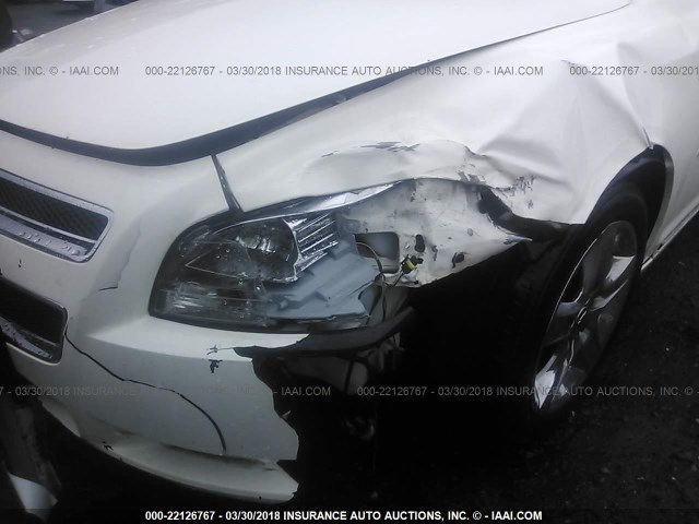 1G1ZH57B18F156120 - 2008 CHEVROLET MALIBU 1LT 白色 照片 6