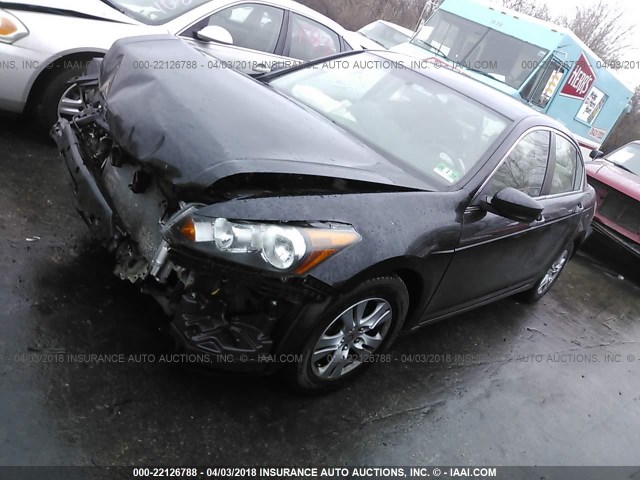 1HGCP2F44CA172580 - 2012 HONDA ACCORD LXP BLACK photo 2