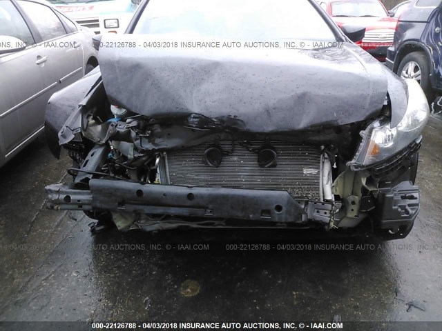 1HGCP2F44CA172580 - 2012 HONDA ACCORD LXP BLACK photo 6