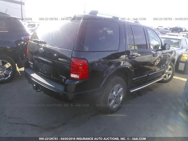 1FMZU75W25ZA22274 - 2005 FORD EXPLORER LIMITED أسود صورة 4