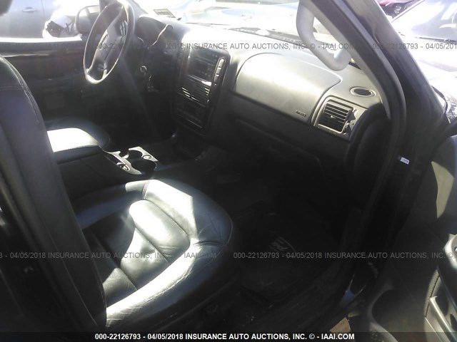 1FMZU75W25ZA22274 - 2005 FORD EXPLORER LIMITED أسود صورة 5