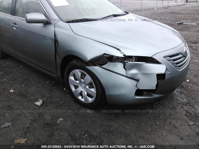 4T1BE46K67U718368 - 2007 TOYOTA CAMRY NEW GENERAT CE/LE/XLE/SE TEAL photo 6