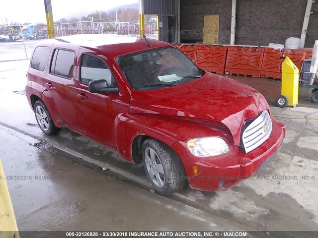 3GNCA13B09S642311 - 2009 CHEVROLET HHR LS RED photo 1