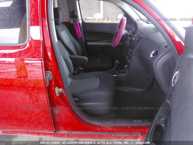 3GNCA13B09S642311 - 2009 CHEVROLET HHR LS RED photo 5