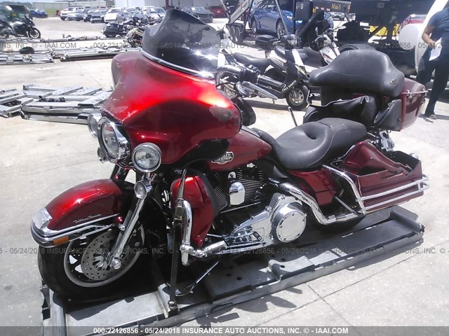 1HD1FC4128Y696783 - 2008 HARLEY-DAVIDSON FLHTCUI RED photo 2