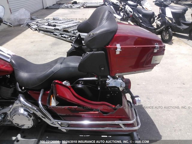 1HD1FC4128Y696783 - 2008 HARLEY-DAVIDSON FLHTCUI Қызыл фото 6