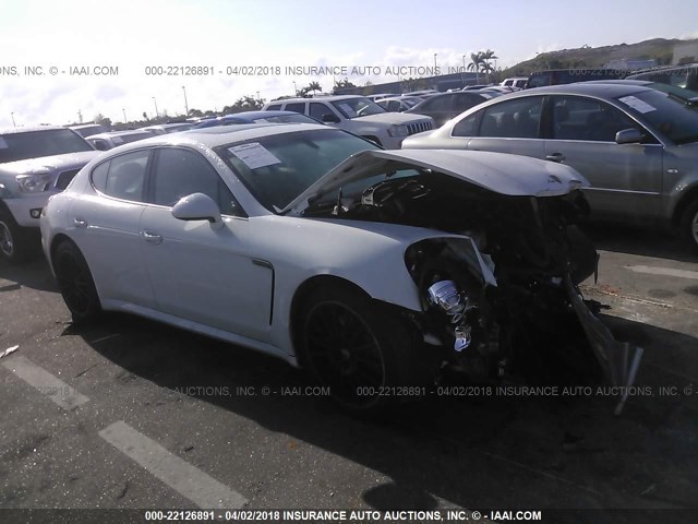 WP0AA2A7XEL014082 - 2014 PORSCHE PANAMERA 2/4 WHITE photo 1