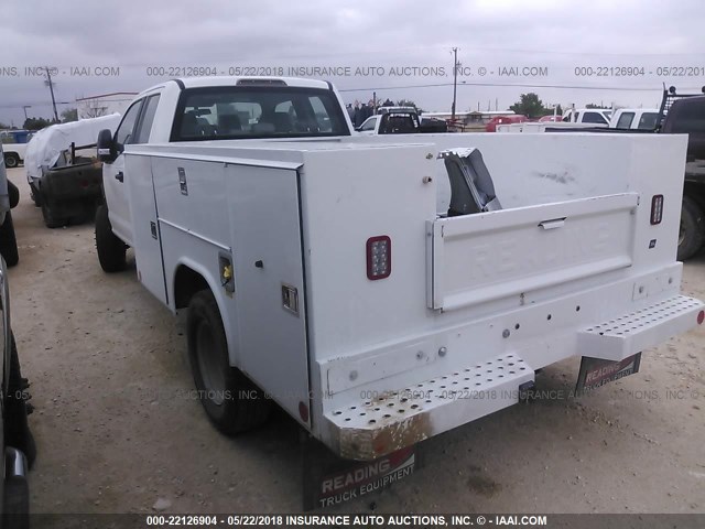 1FD8X3H68HED54173 - 2017 FORD F350 SUPER DUTY WHITE photo 3