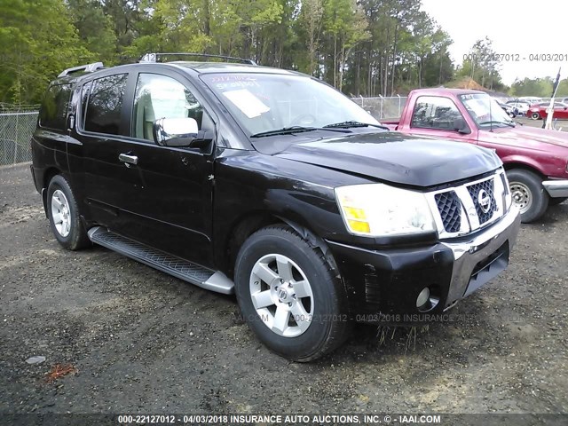 5N1AA08A84N716003 - 2004 NISSAN ARMADA SE/LE BLACK photo 1