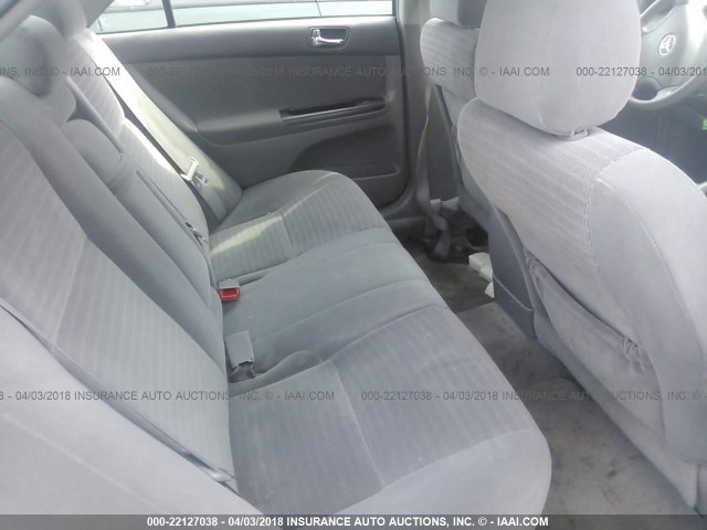 4T1BF32K75U611209 - 2005 TOYOTA CAMRY LE/XLE/SE GRAY photo 8