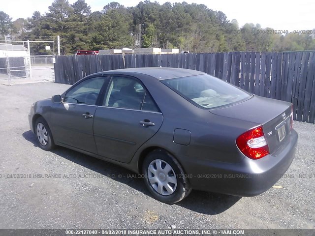 4T1BE32K83U641268 - 2003 TOYOTA CAMRY LE/XLE/SE Қоңыр фото 3
