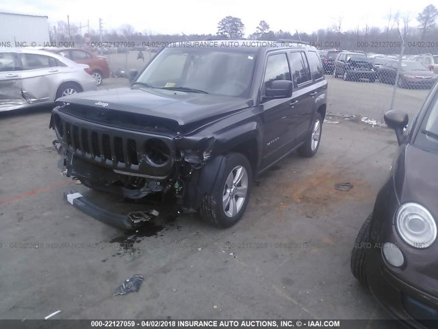 1C4NJPFB0GD628695 - 2016 JEEP PATRIOT LATITUDE GRAY photo 2