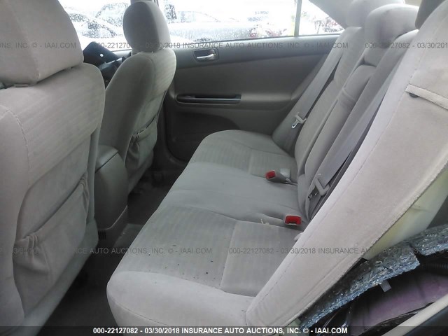 4T1BE32KX5U102752 - 2005 TOYOTA CAMRY LE/XLE/SE RED photo 8