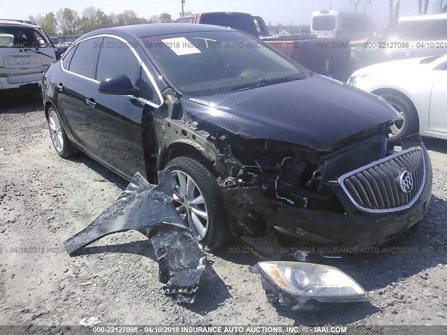 1G4PP5SK2C4133986 - 2012 BUICK VERANO BLACK photo 6