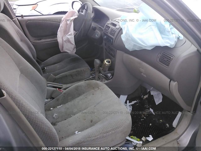 2T1BR12E4XC203731 - 1999 TOYOTA COROLLA VE/CE/LE 锡色 照片 5