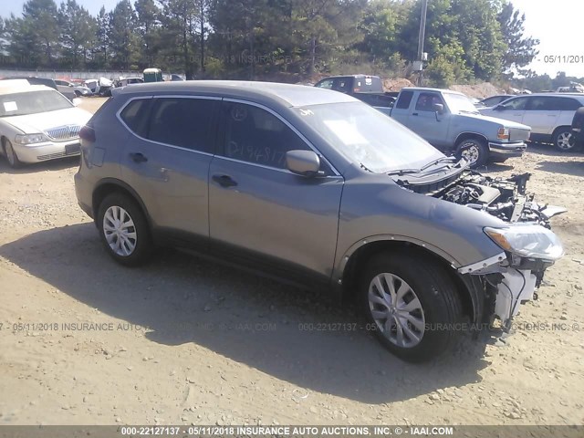 5N1AT2MT8JC710576 - 2018 NISSAN ROGUE S/SL GRAY photo 1