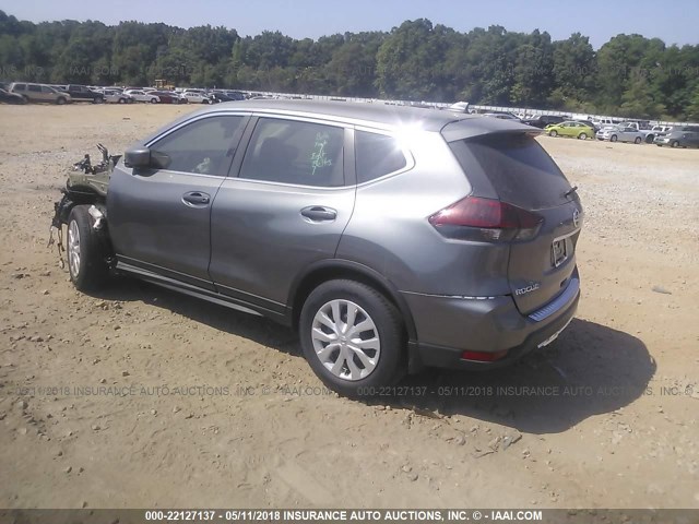 5N1AT2MT8JC710576 - 2018 NISSAN ROGUE S/SL GRAY photo 3