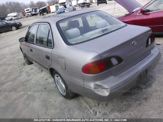 1NXBR12E1XZ269488 - 1999 TOYOTA COROLLA VE/CE/LE 灰色 照片 3