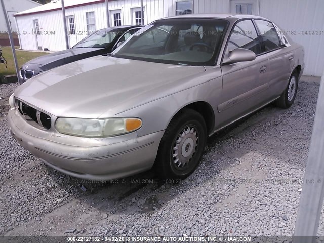 2G4WY55J3Y1219953 - 2000 BUICK CENTURY LIMITED/2000 GRAY photo 2