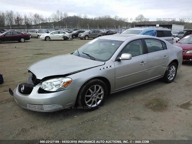 1G4HR57Y86U231808 - 2006 BUICK LUCERNE CXL GRAY photo 2