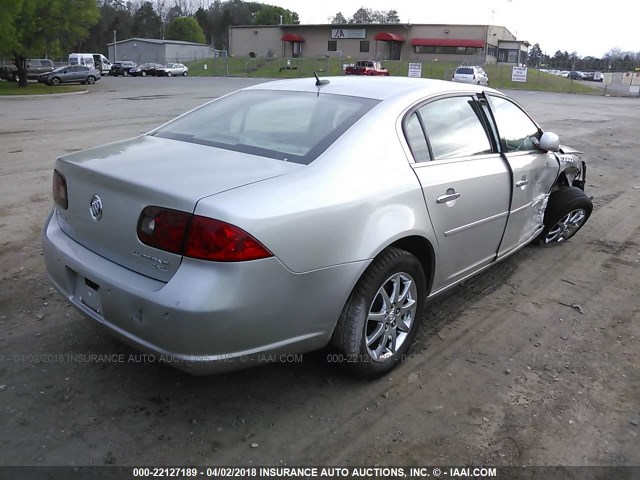 1G4HR57Y86U231808 - 2006 BUICK LUCERNE CXL GRAY photo 4