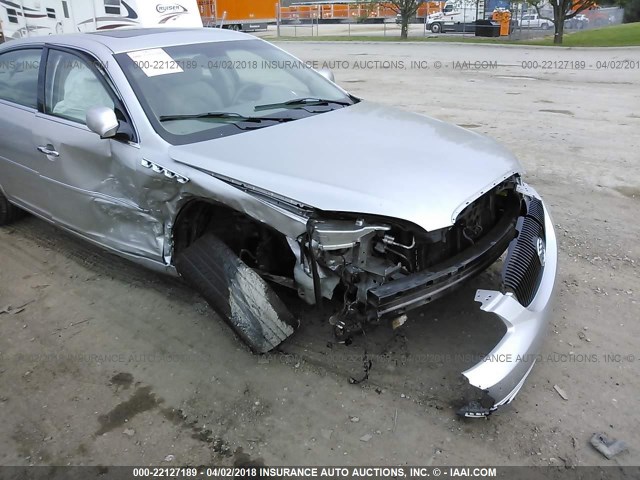 1G4HR57Y86U231808 - 2006 BUICK LUCERNE CXL GRAY photo 6