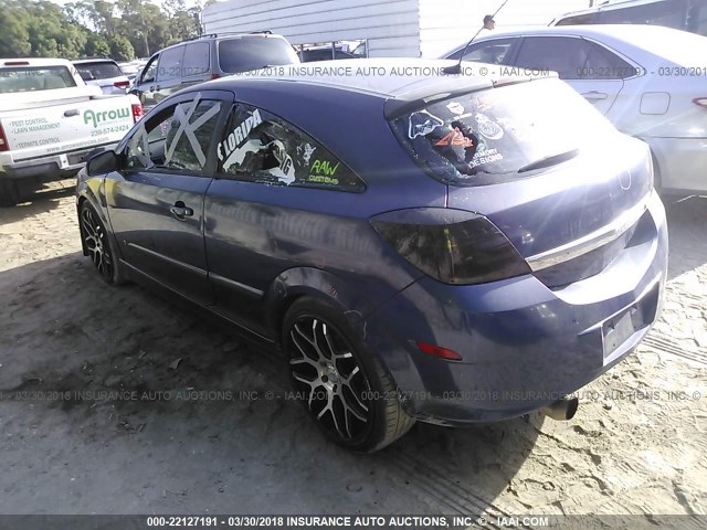 W08AT271385066412 - 2008 SATURN ASTRA XR BLUE photo 3